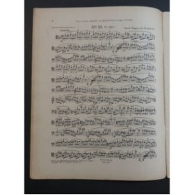 POPPER David Hohe Schule des Violoncellspiels Heft 4 Violoncelle 1905