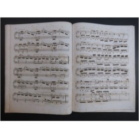 BEETHOVEN Sonate op 28 Pastorale Piano ca1855