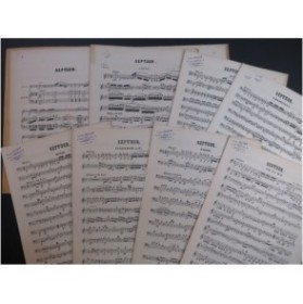 BEETHOVEN Grand Septuor op 20 Cor Clarinette Basson Cordes Piano