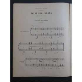 KETTERER Eugène Valse des Fleurs Op 116 Piano