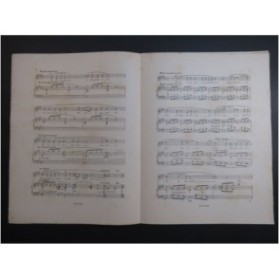 DUPONT Gabriel Chanson Chant Piano 1911