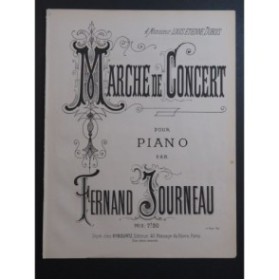 JOURNEAU Fernand Marche de Concert Piano