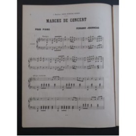 JOURNEAU Fernand Marche de Concert Piano