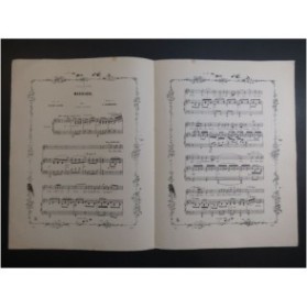 CHAMINADE Cécile Madrigal Chant Piano ca1890