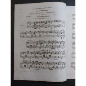 DANIELE Giuseppe La Schottisch Piano ca1850