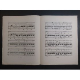 LACOMBE Louis L'Ondine et le Pêcheur Chant Piano ca1895