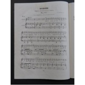 NADAUD Gustave Bonhomme Chant Piano ca1870