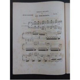 ROSELLEN Henri Fantaisie Brillante sur les Porcherons op 120 Piano ca1867