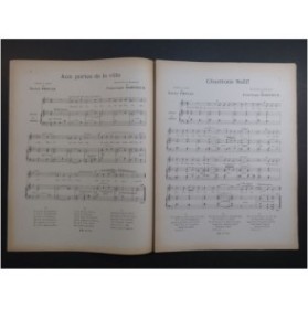 DARCIEUX Francisque Six Noëls Provençaux Chant Piano ou Orgue 1947