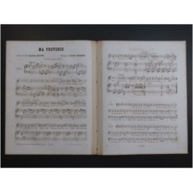 ABADIE Louis Ma Provence Chant Piano ca1850
