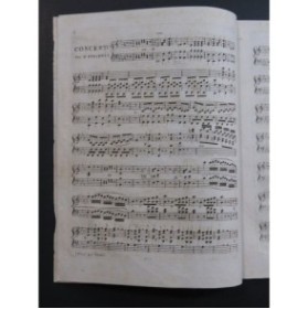 STEIBELT Daniel Grand Concerto No 4 Piano ca1805