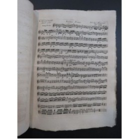 MENGOZZI Bernardo Se non piange un infelice Chant Orchestre 1787