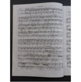 LATOUR T. Duo Air de la Flûte Enchantée Mozart Piano 4 mains ca1820