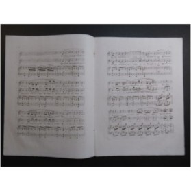 BORDÈSE Luigi Les Cloches du Couvent Chant Piano XIXe siècle