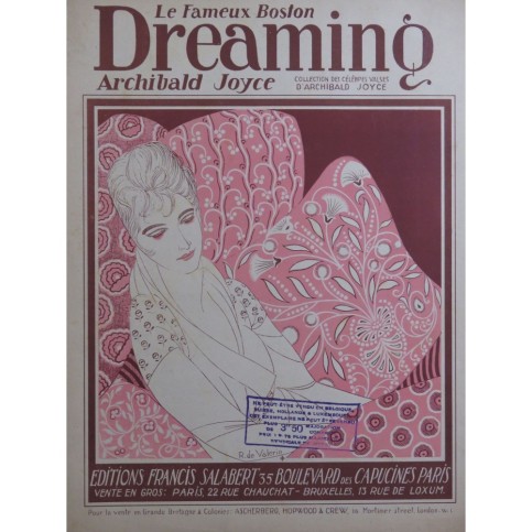 JOYCE Archibald Dreaming Piano 1911