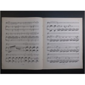 SPETZ Georges Adieux de Marie Stuart Chant Piano ca1885
