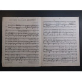 HERMITE Maurice Lentement, Doucement, Tendrement Chant Piano 1924