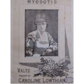 LOWTHIAN Caroline Myosotis Piano XIXe siècle