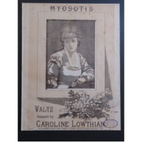 LOWTHIAN Caroline Myosotis Piano XIXe siècle