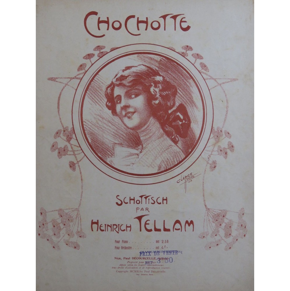 TELLAM Heinrich Chochotte Piano 1911
