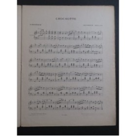 TELLAM Heinrich Chochotte Piano 1911