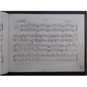 JULLIEN L. La St. Hubert Quadrille Piano 4 Mains ca1852