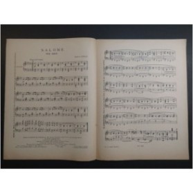 STOLZ Robert Salomé Fox-Trot Piano 1920