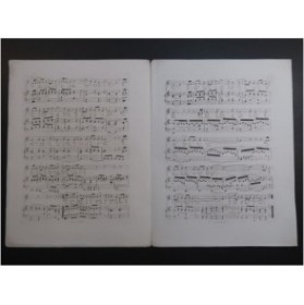 MENDELSSOHN Le Pâtre Catalan Chant Piano ca1850