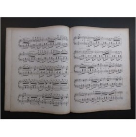 LONGUEVILLE Alphonse Le Message op 14 Piano ca1855