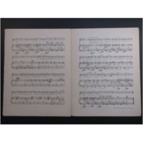 FAURE J. Partez, Petits Oiseaux ! Chant Piano 1909