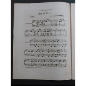 DESORMES L. C. Eau de Seltz Polka Piano XIXe