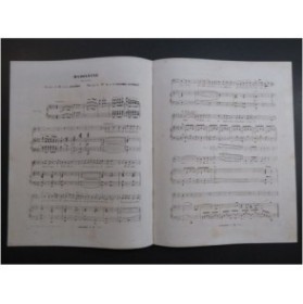 DE SANTA COLOMA SOURGET E. Madeleine Chant Piano ca1860