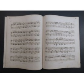 DUVERNOY J. B. Souvenirs d'Italie Fantaisie No 3 Piano ca1846