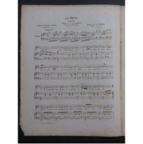 VOIZEL E. La Brise Chant Piano ca1830