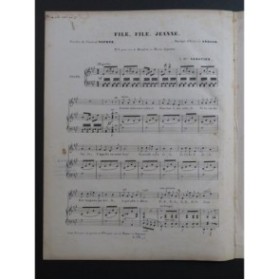  Jeanne ! Chant Piano 1849