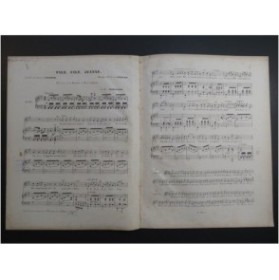 ARNAUD Étienne File, File, Jeanne ! Chant Piano 1849