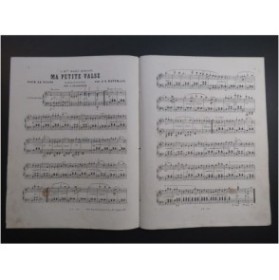 BATTMANN J. L. Ma petite Valse Piano ca1865