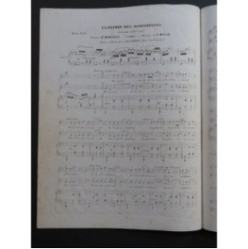 MASINI F. La Patrie des Hirondelles Chant Piano 1844