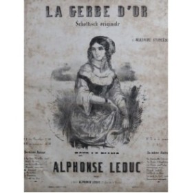 LEDUC Alphonse La Gerbe d'Or Piano XIXe
