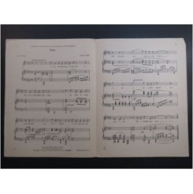 WOLF Daniel Iris Chant Piano 1926
