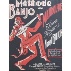 BILLON Marcel Méthode de Banjo Mandoline