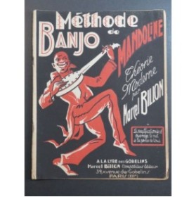 BILLON Marcel Méthode de Banjo Mandoline