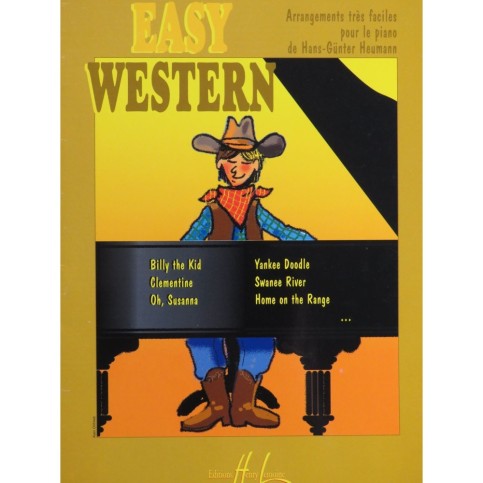 HEUMANN Hans-Günter Easy Western Pièces pour Piano 2000