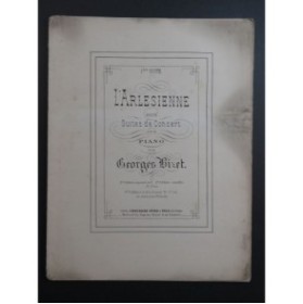BIZET Georges L'Arlésienne Suite No 1 Piano 4 mains ca1880