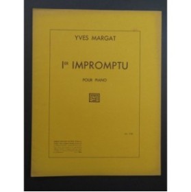 MARGAT Yves Impromptu No 1 Piano