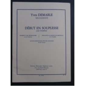 DEMARLE Yves Début en Souplesse Trombone 2003