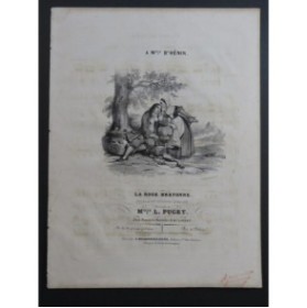 PUGET Loïsa La Rose Bretonne Chant Piano ca1840