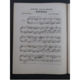 ROSENHAIN Jacques Rondeau Piano ca1868