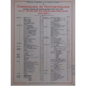 HENSELT Adolphe Chanson du Printemps op 15 Piano