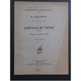 SCHUMANN Robert Carnaval de Vienne op 26 Piano